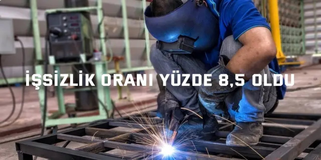 İşsizlik oranı yüzde 8,5 oldu