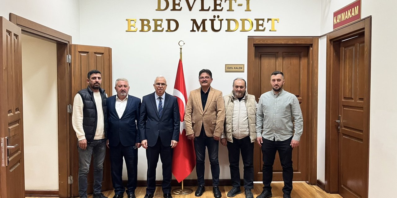 Balıkçılar Derneği'nden  Kaymakam Dönmez'e Ziyaret