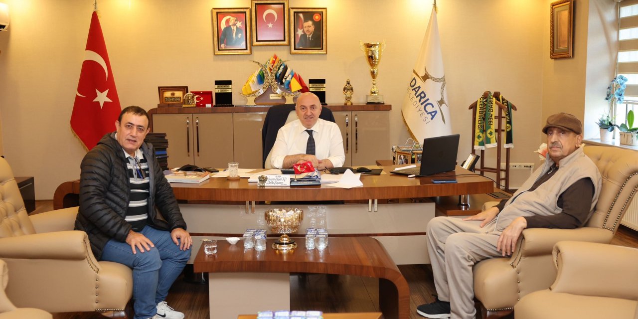 Muzaffer Bıyık, Mahmut Tuncer’i Ağırladı