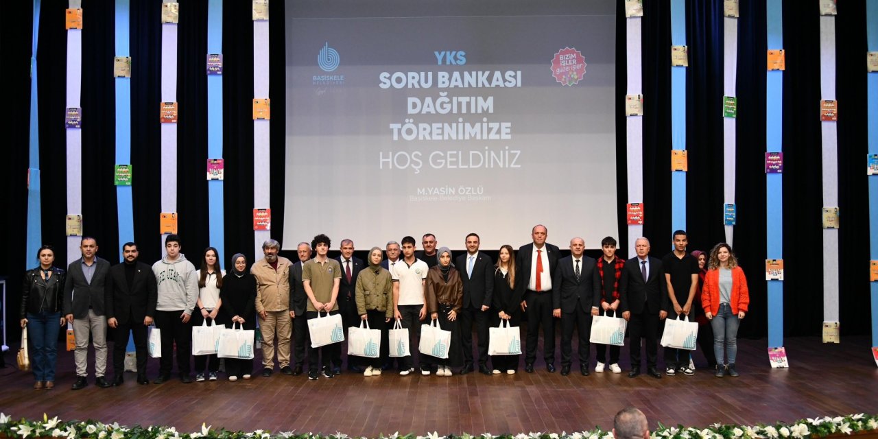 1219 öğrenciye YKS  soru bankası desteği