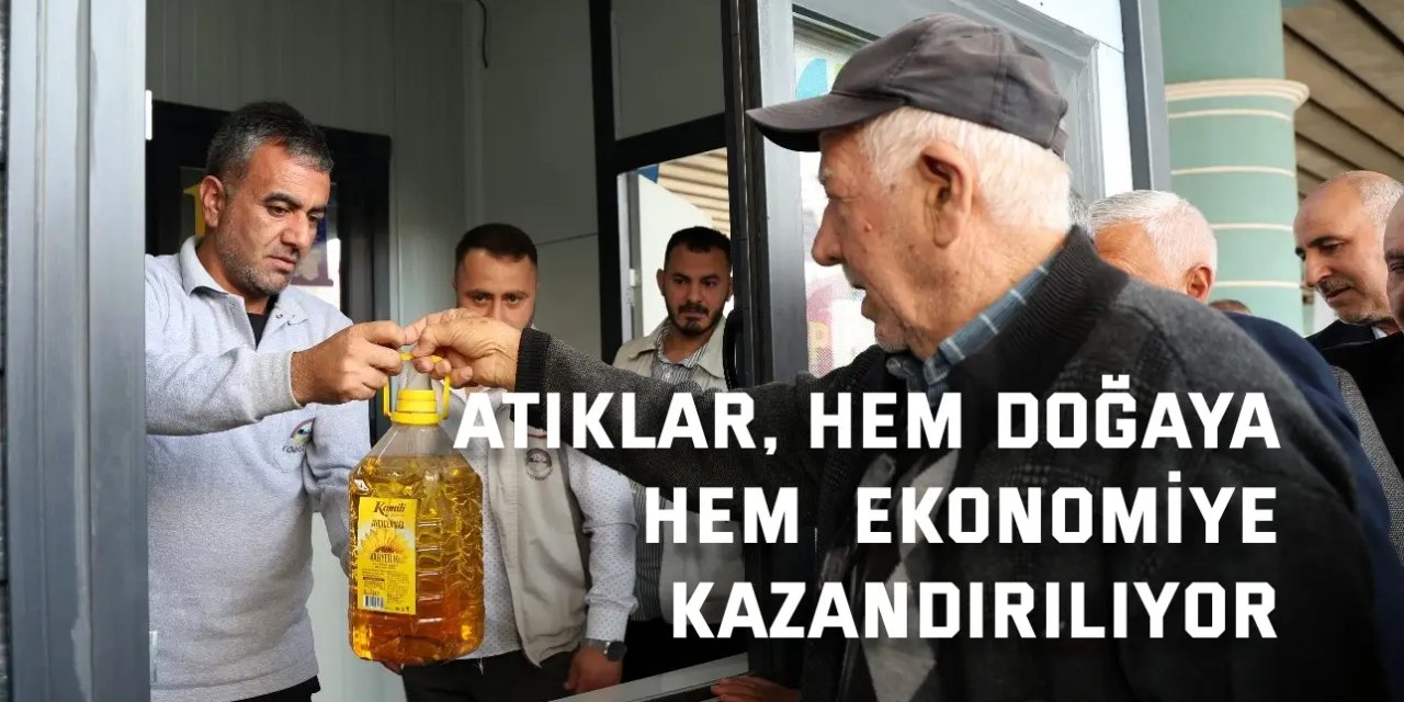 Atıklar, hem doğaya hem  ekonomiye kazandırılıyor