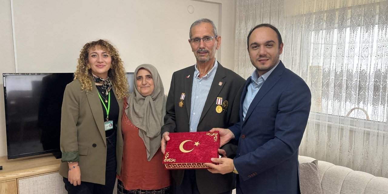 Gebze’de Kıbrıs Gazilerine minnet ziyareti