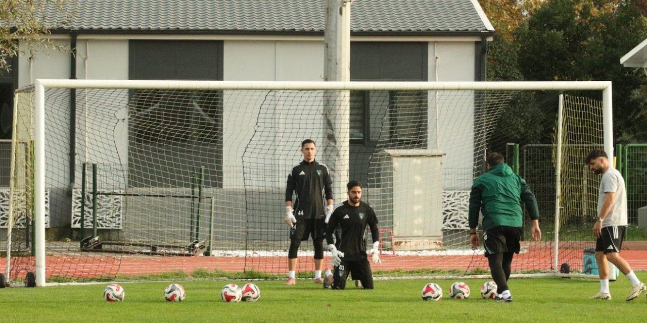 Kocaelispor'da Göztepe  maçı hazırlıkları başladı