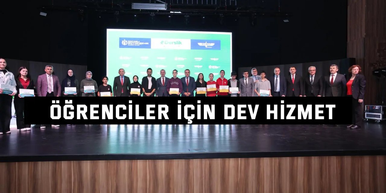 Öğrenciler için dev hizmet