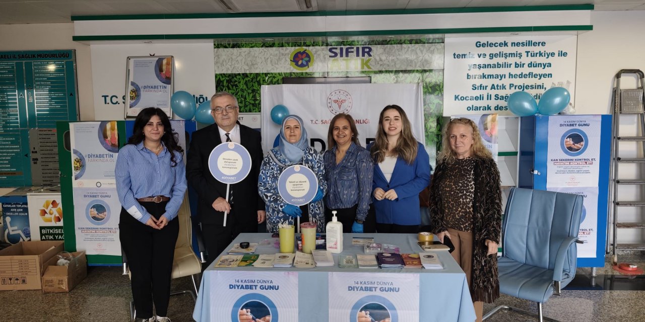 Kocaeli Valiliği Yerleşkesinde  Dünya Diyabet Günü Etkinliği