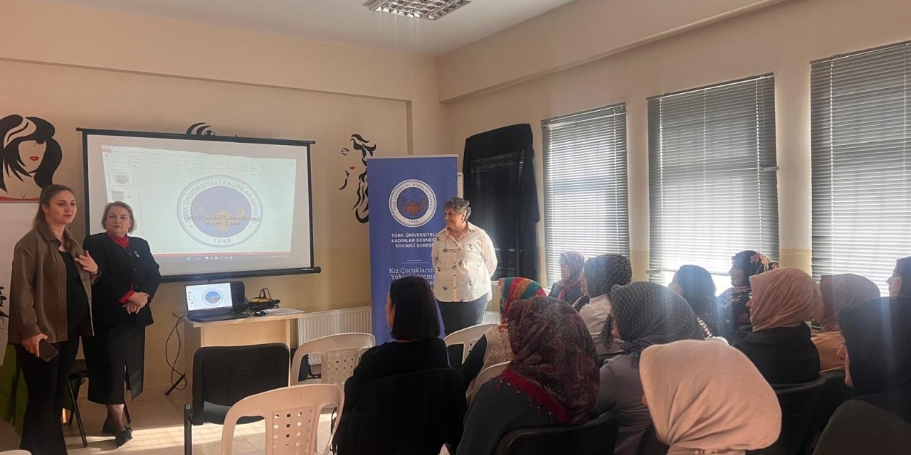 “Güçlü Kadın Güçlü Toplum”  Projesinin ilk eğitimi gerçekleşti
