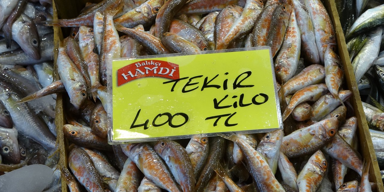 Balık tezgahlarında bolluk yok ama çeşit çok