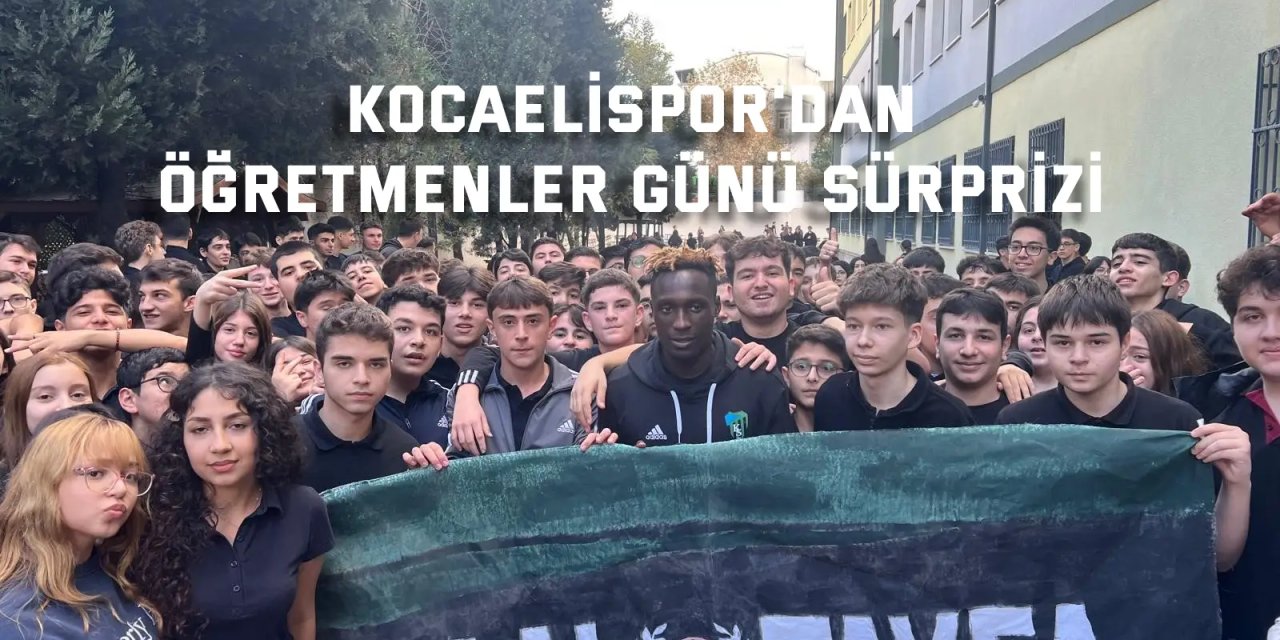 Kocaelispor'dan öğretmenler günü sürprizi