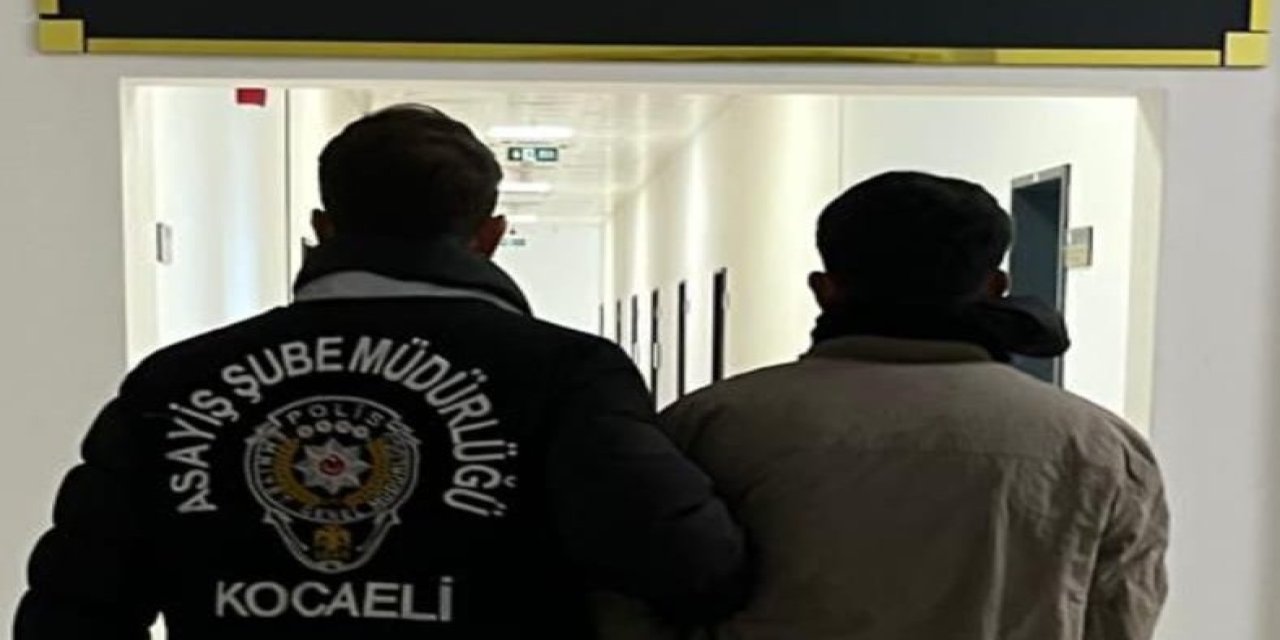 Hırsızlık suçundan 3 yıl 4 ay hapis cezasıyla aranıyordu