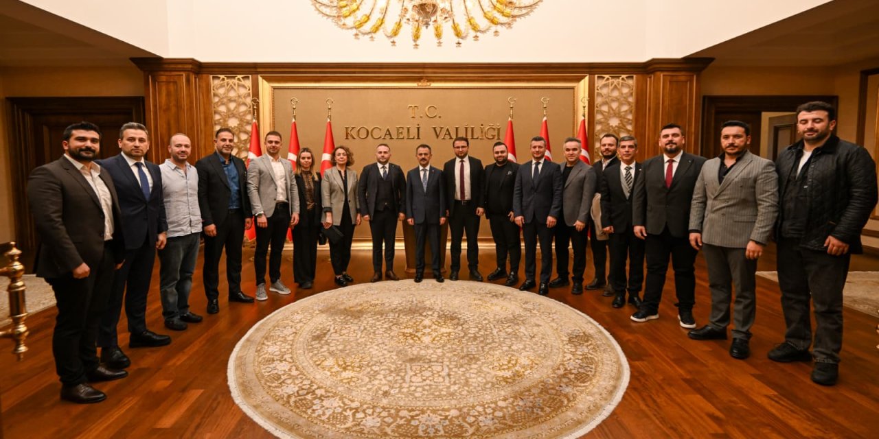 Vali İlhami Aktaş’ı Ziyaret Ettiler