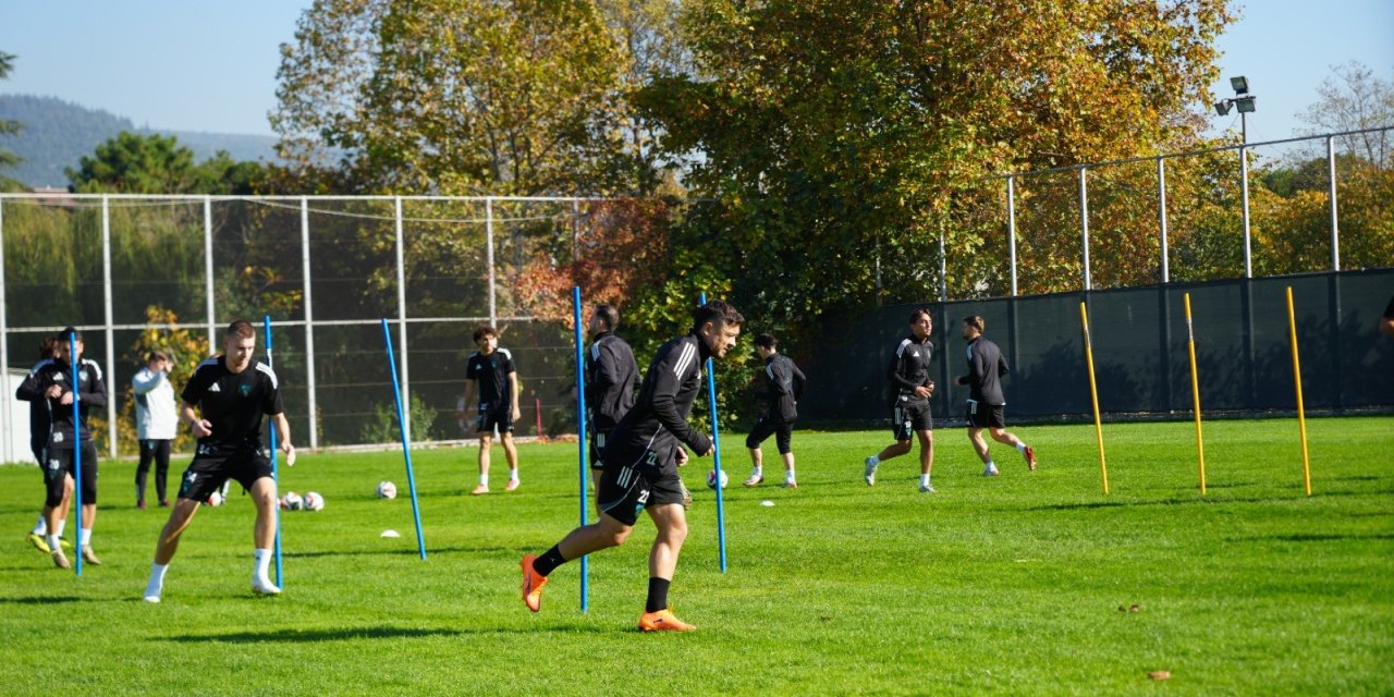 Kocaelispor, Gençlerbirliği maçına hazırlanıyor