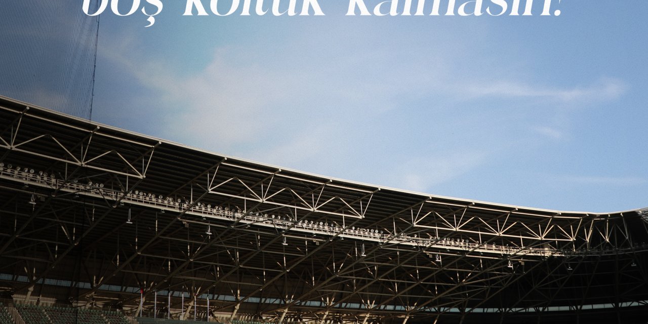 KOCAELİSPOR'DAN ÇAĞRI:    "Kombineni Devret, Boş Koltuk Kalmasın!"