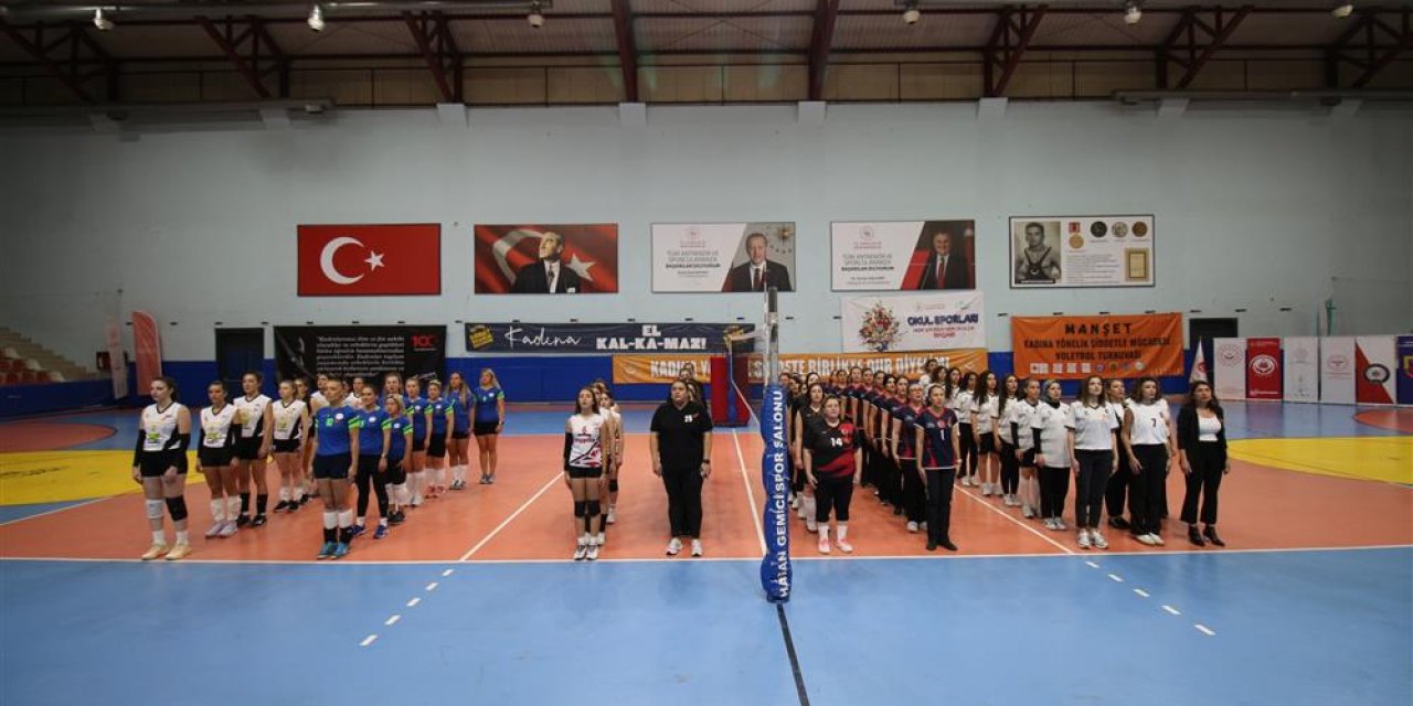 Kadına Yönelik Şiddetle  Mücadele Voleybol Turnuvası