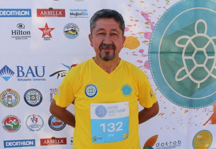 Rıdvan Şükür, Dalyan Caretta Run’da Maraton Koştu