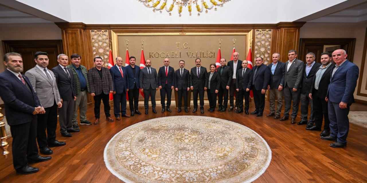 Erzurumlulardan, Vali Aktaş’a Ziyaret