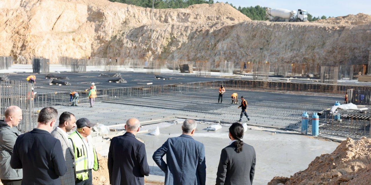 Çiftçi, “Bir şehrin hayali yükseliyor”