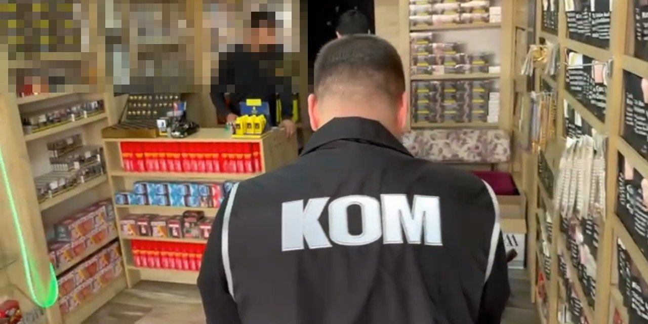 Evin odalarını sigara  imalathanesine çevirmişler