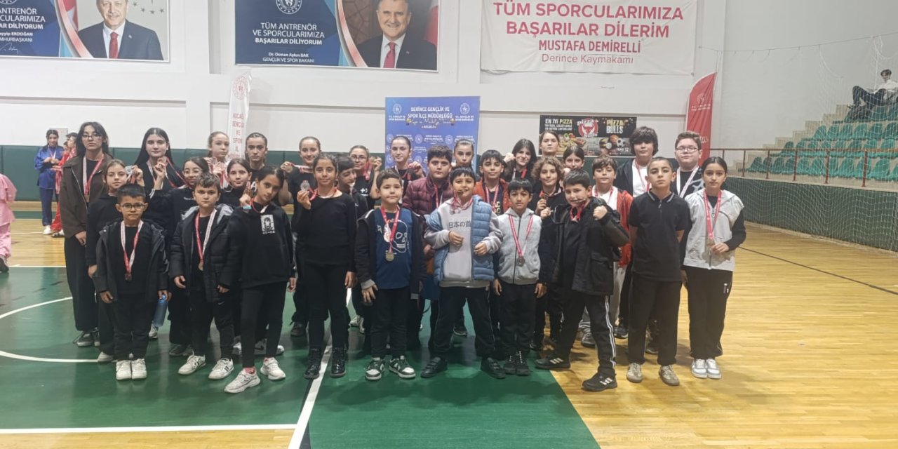 Kartepe Wushu Takımı'ndan İl Seçmelerinde büyük başarı