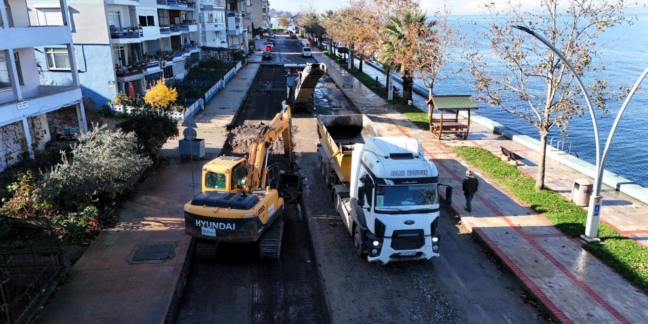 Sahil Caddesi’ne kapsamlı yenileme