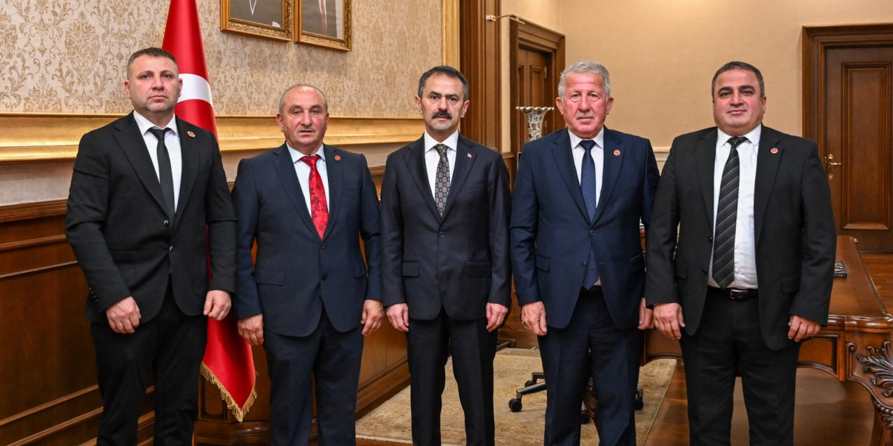 Muhtarlarından Vali İlhami Aktaş’a Ziyaret