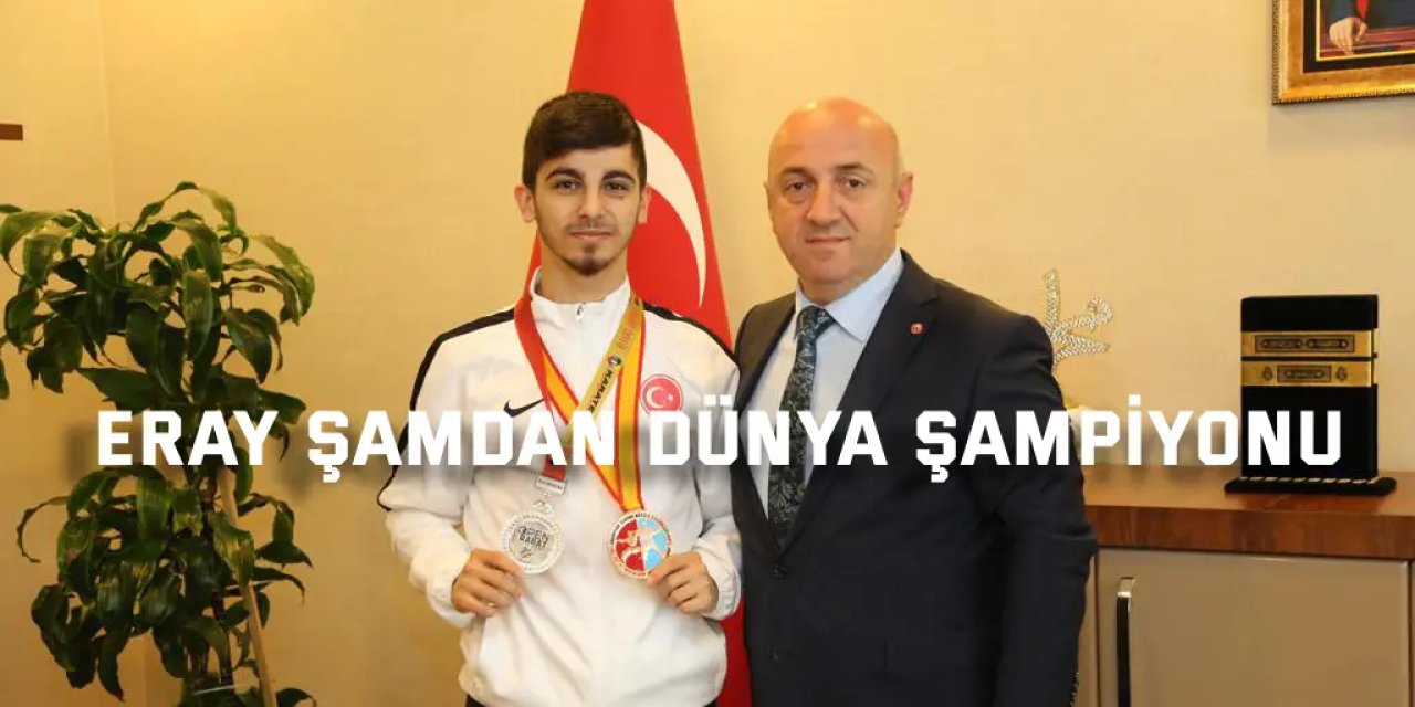 Eray Şamdan Dünya Şampiyonu