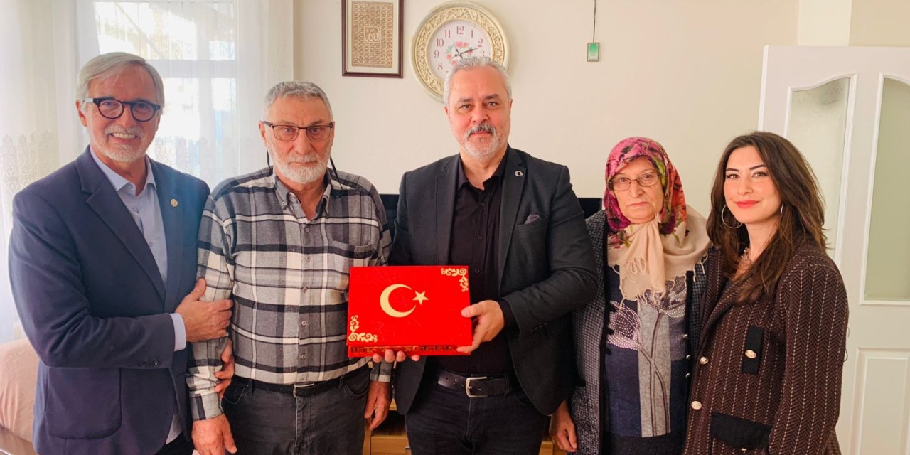 Derince’de Kıbrıs gazilerine anlamlı ziyaret