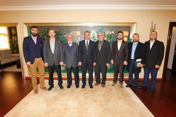 STK ve meslek odalarından Başkan Köşker’e ziyaret