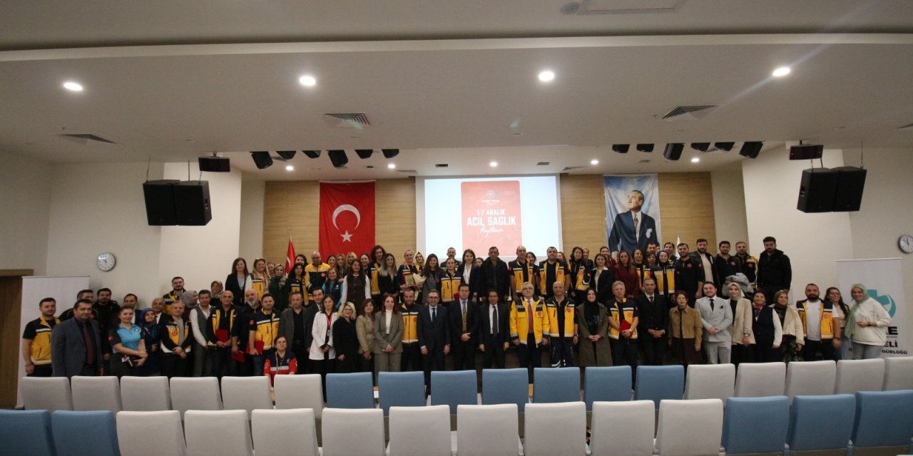 1–7 Aralık Acil Sağlık Hizmetleri Haftası