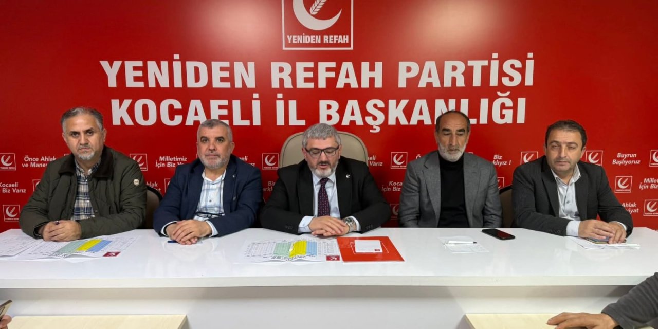 Yeniden Refah Partisi İl  Yönetim Toplantısı Yapıldı