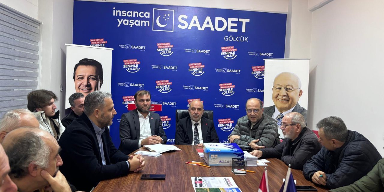 Saadet Partisi Gebze  Kongresi İçin Hız Verdi