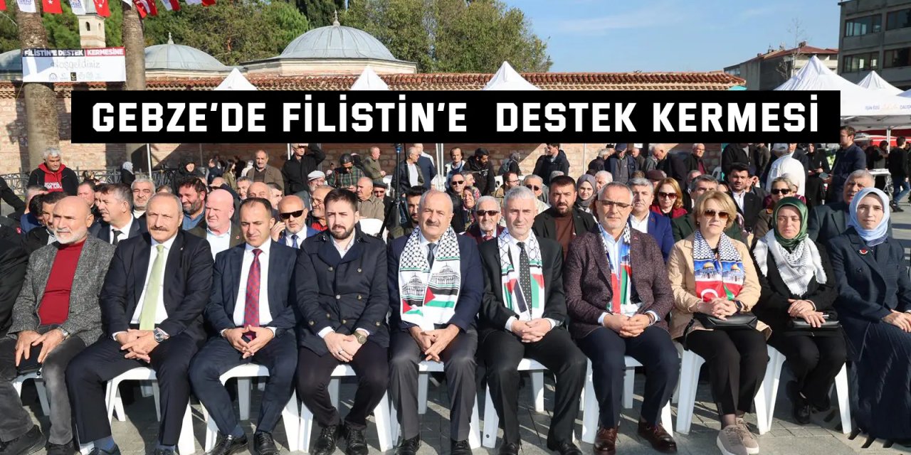 Gebze’de Filistin’e  Destek Kermesi