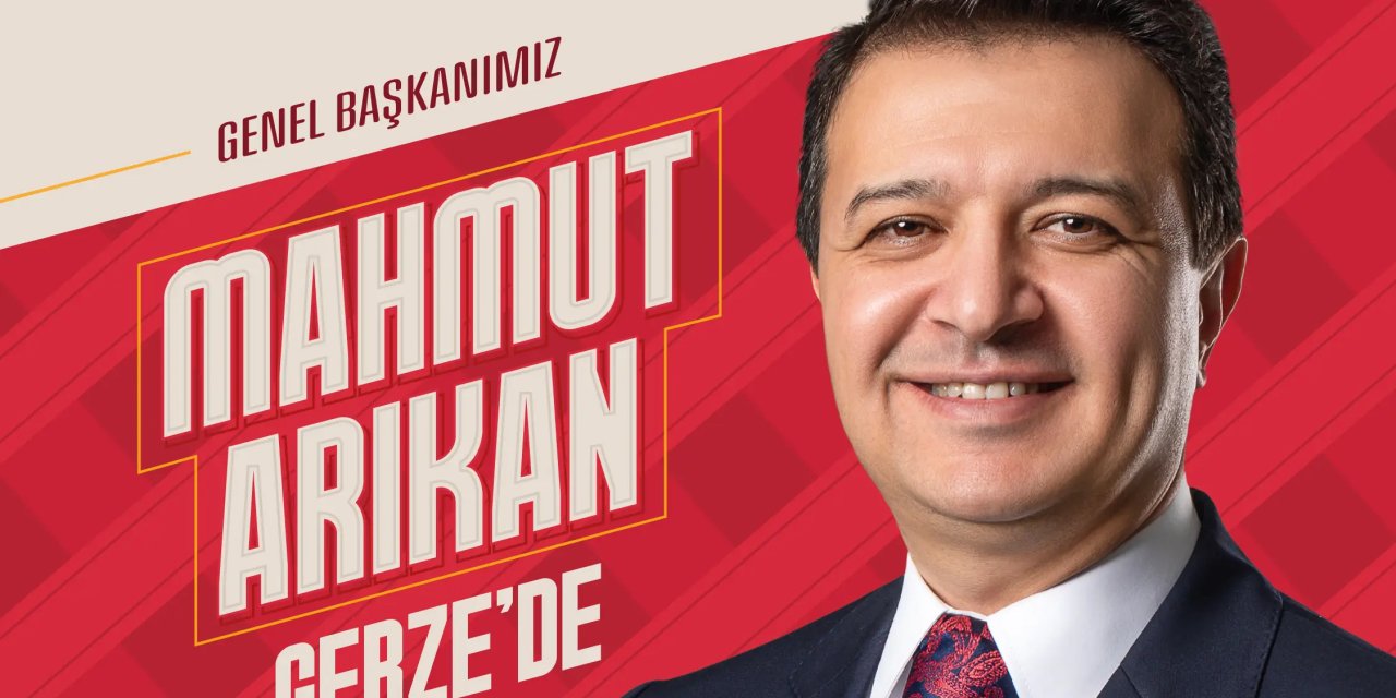 Mahmut Arıkan Gebze’ye Geliyor