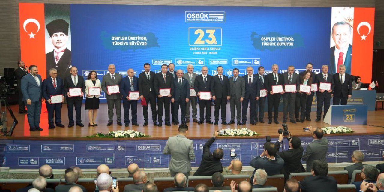 GOSB'un Yeşil OSB  Sertifikası Gururu!