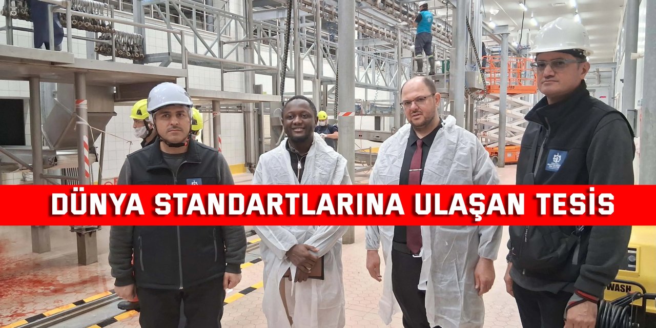 Büyükşehir mezbahasına örnek tesis vurgusu