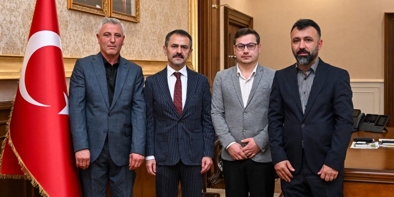 Vali İlhami Aktaş'ı Ziyaret Etti