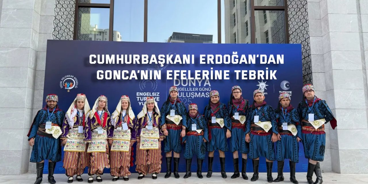 Cumhurbaşkanı Erdoğan’dan  Gonca’nın efelerine tebrik