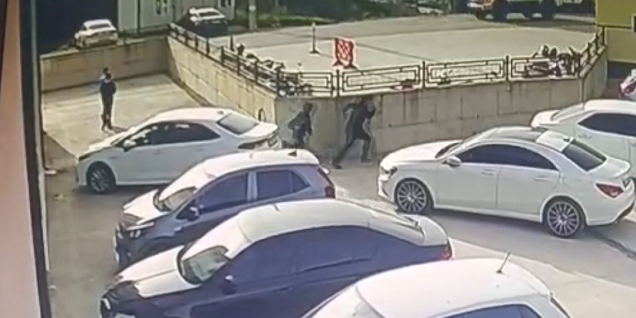 İzmit'te okul bahçesine  yorgun mermi düştü