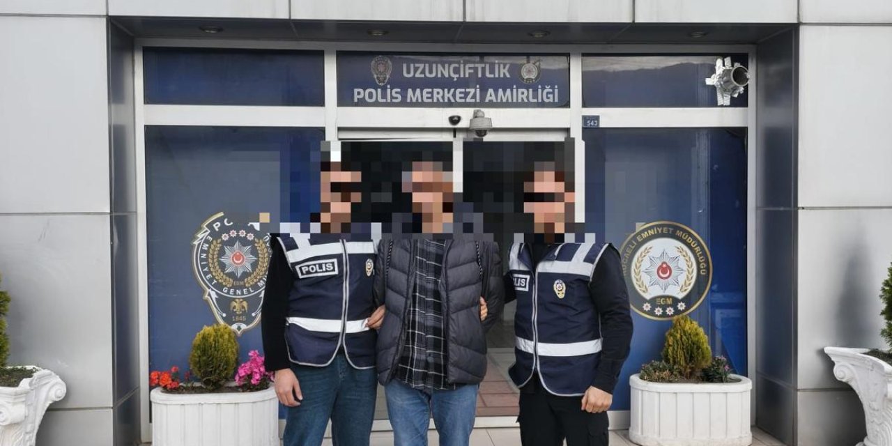 Resmi belgede sahtecilikten aranan hükümlü Kartepe’de yakalandı