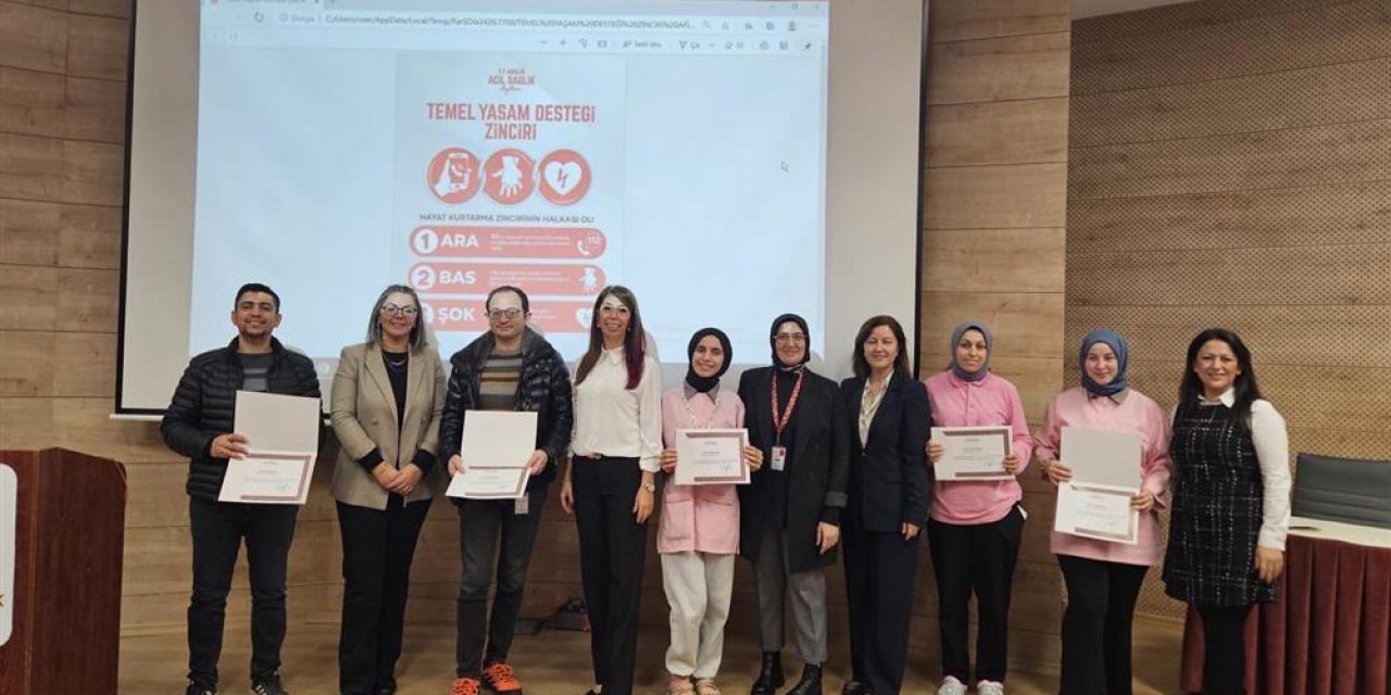 Engelli personele ilk yardım bilgilendirme eğitimi