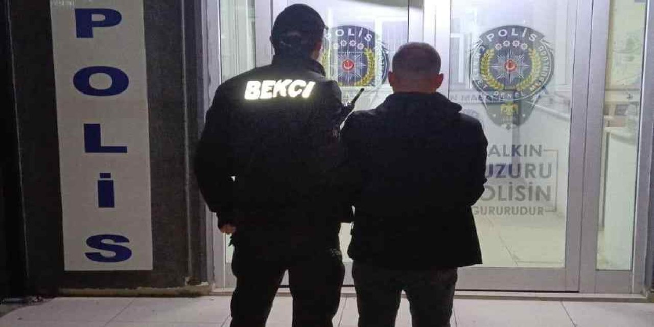 Hapis cezasıyla aranan hırsız, uygulamaya takıldı