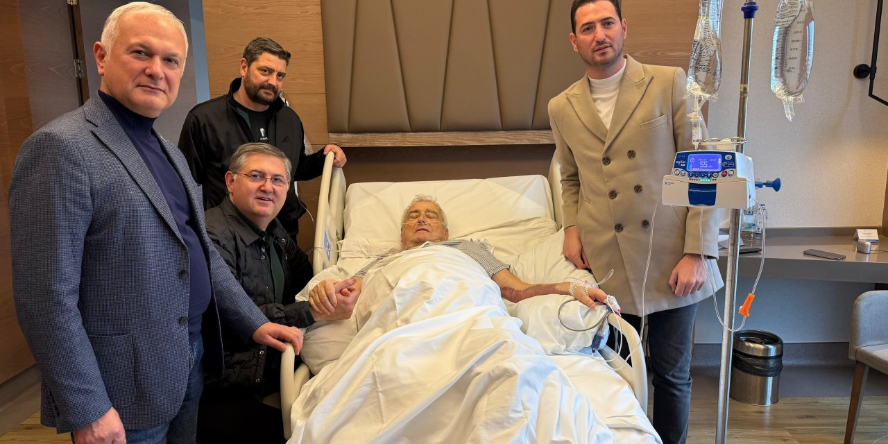 Sefa Sirmen’e Geçmiş Olsun Ziyareti