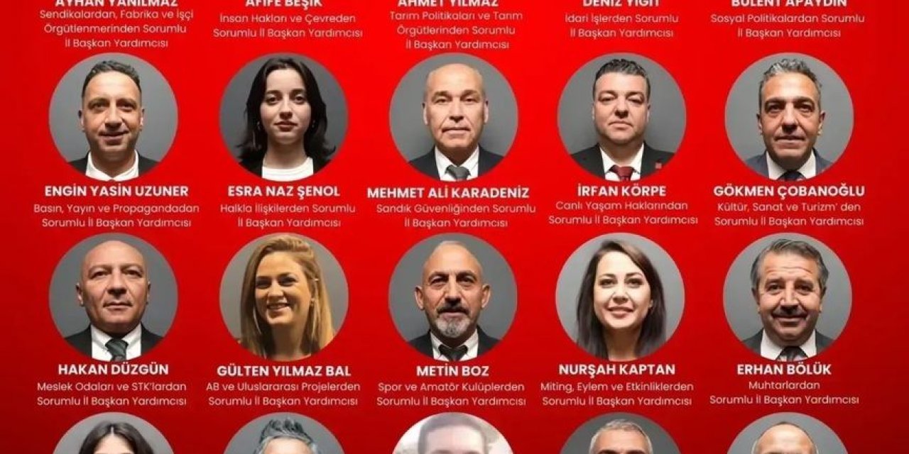 CHP Kocaeli’de görev dağılımı yapıldı