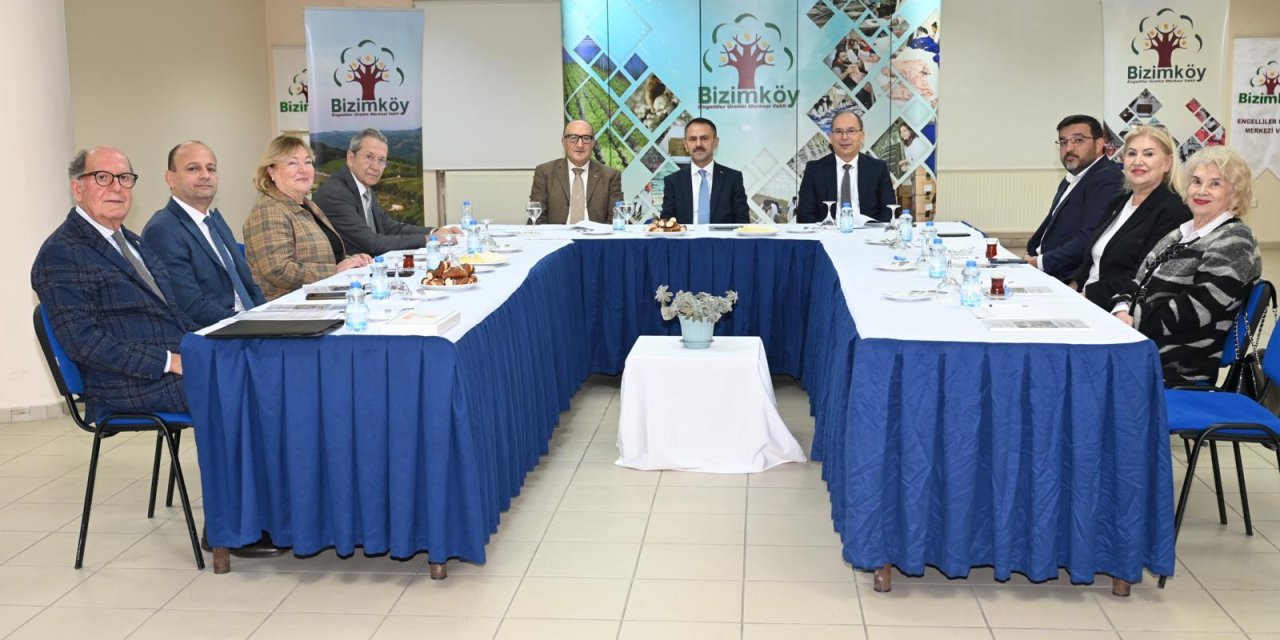 Bizimköy Engelliler Üretim  Merkezi Toplantısı Yapıldı