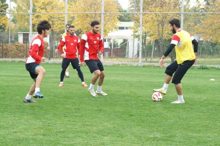 Kadro dışı kalan oyuncular Aerobik dayanıklılık çalıştı