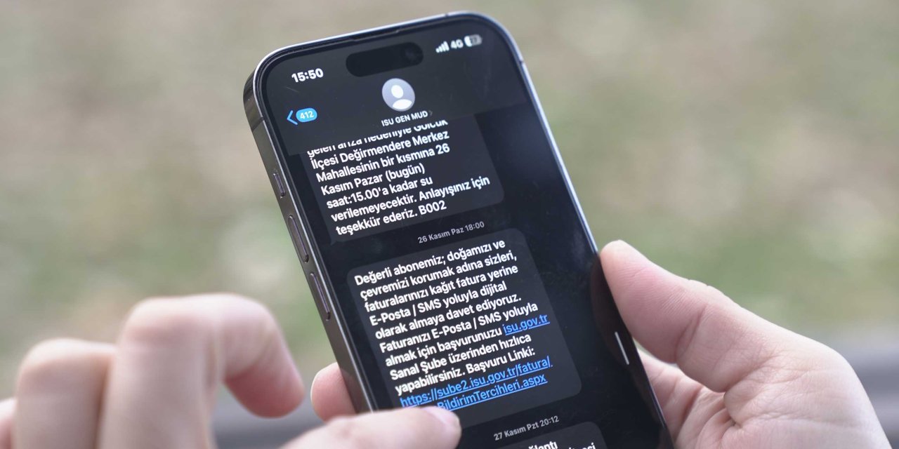 Ücretsiz SMS İle Doğa Dostu Dijital Faturaya Geçiş
