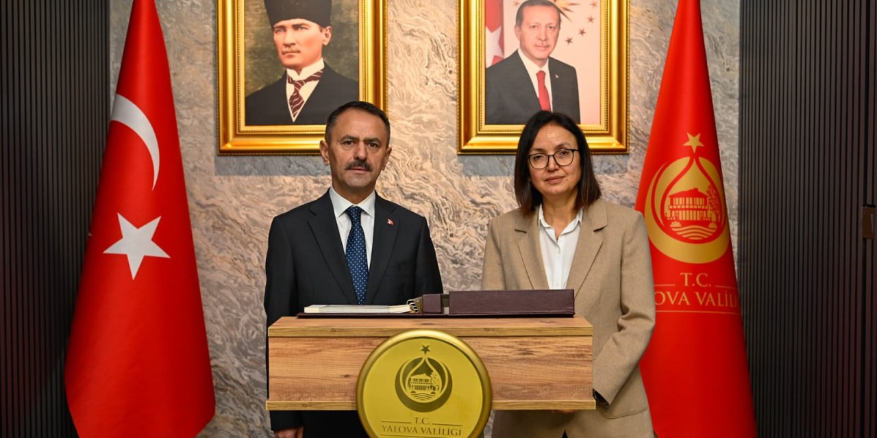 Vali Aktaş’tan Yalova  Valiliğine Ziyaret Etti