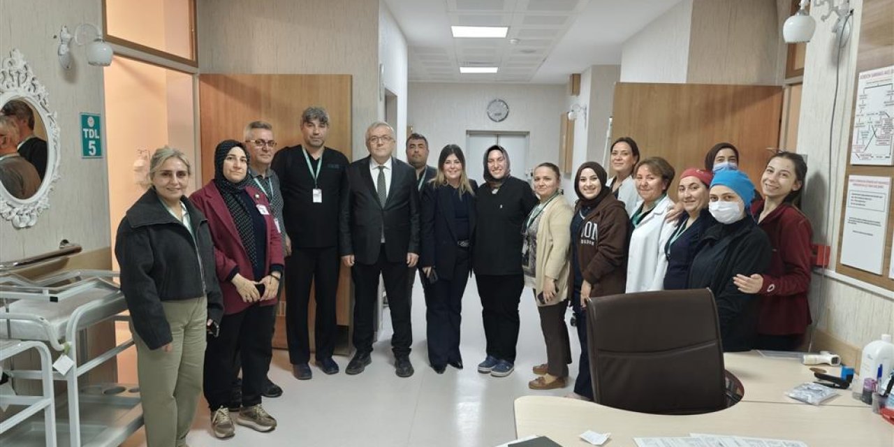 Darıca Farabi Hastanesinde  İncelemelerde Bulundu