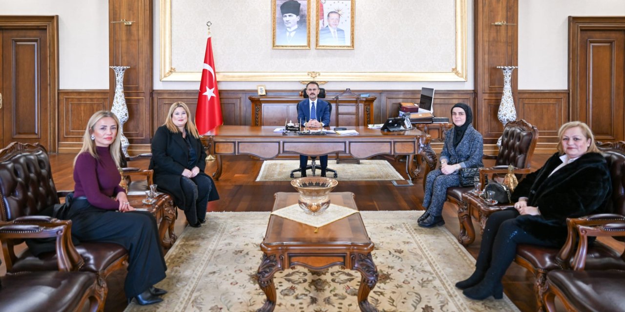 Vali İlhami Aktaş’ı Ziyaret Ettiler