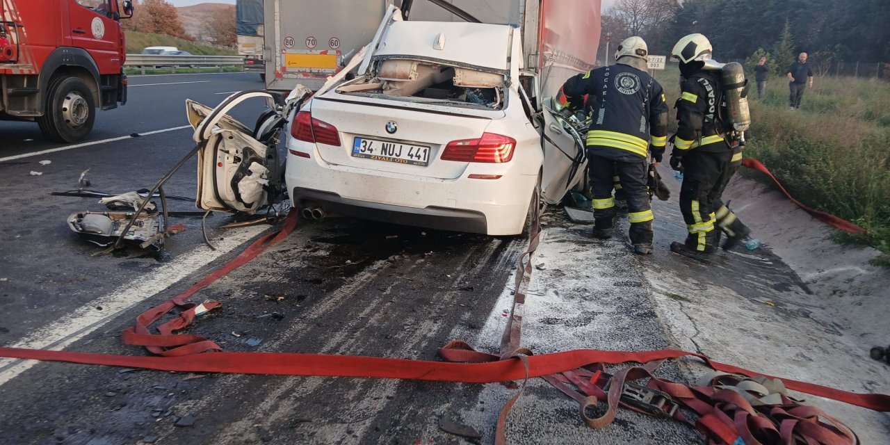 18 yaşındaki sürücü hayatını kaybetti