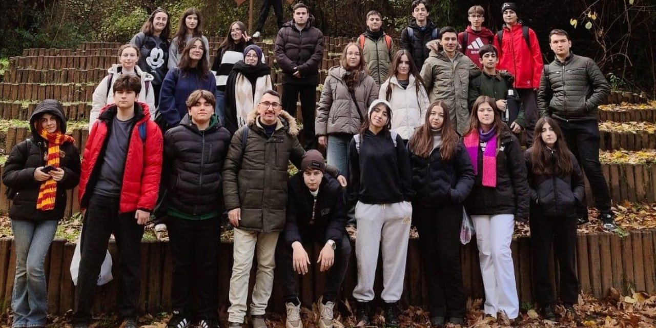 Darıca Fen Lisesi öğrencileri doğayla buluştu